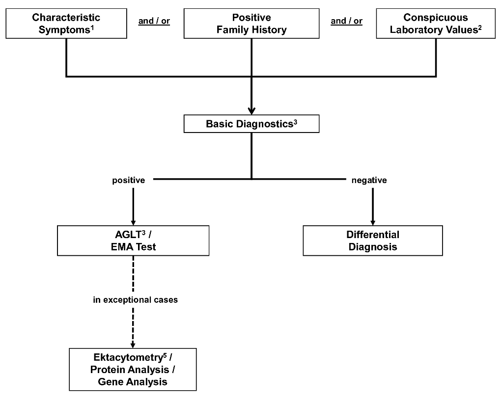 Diagnostic Algorithm in Case of Suspected Hereditary Spherocytosis